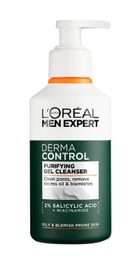L'Oreal Paris, Men Expert Derma Control, oczyszczający żel do mycia twarzy, 260 ml