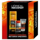 L'Oreal Paris, Men Expert Hydra Energetic, zestaw: żel pod prysznic, 400 ml + krem nawilżający, 50 ml + żel do mycia twarzy, 100 ml