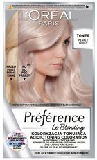 L'Oreal Paris, Preference Le Blonding, toner koloryzujący do włosów blond, pearly boost