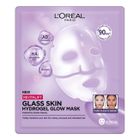 L'Oreal Paris, Revitalift Filler Glass Skin, rozświetlająco-nawilżająca maska hydrożelowa, 25g