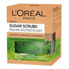 L'Oreal Paris, Sugar Scrubs, peeling oczyszczający, 3 cukry + nasiona kiwi, 50 ml