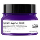 L'Oreal Professionnel, Serie Expert Keratin Alpha Sleek, wygładzająca maska do włosów, 250 ml