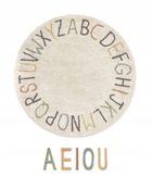 Lorena Canals, ABC, dywan bawełniany, 120 cm