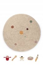 Lorena Canals, Układ słoneczny, dywan bawełniany, 150 cm