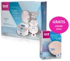 Lovi, Prolactis, dwufazowy laktator elektroniczny 5/501 + Discreet elegance, wkładki 20 szt.