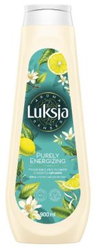 Luksja, Aroma Senses Purely, energizing pielęgnujący płyn do kąpieli o zapachu cytrusów, 900 ml