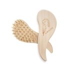 LullaLove, szczotka do włosów delikatnych i plączących się z naturalną szczeciną