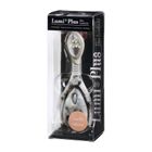 Lumi Plus, lampka do czytania, szary marmur