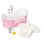 Lundby, wanna z akcesoriami do domku dla lalek, różowa