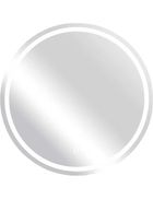 Lustro z oświetleniem LED do zawieszenia, włącznik dotykowy, 80 cm