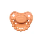 LUU Kids, smoczek pozycjonujący, Pumpkin Spice, 3-6m