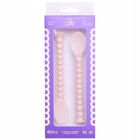 Luu Kids, zestaw łyżek do karmienia, Velvet Blush