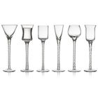 Lyngby Glas, Aquavit, kieliszki do wódki, Rom, transparentne
