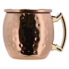 Lyngby Glas, Moscow, kieliszki mini shot, miedź, 80 ml, 4 szt.