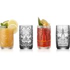 Lyngby Glas, szklanki do drinków ze szkła kryształowego Tiki, 450 ml, 4 szt.