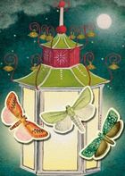 Madame Treacle, karnet z kopertą B6, Lampion i ćmy