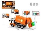 Madej, auto śmieciarka, pojazd interaktywny, 1:10, pomarańczowa