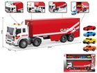 Madej, ciężarówka cargo z pojazdami, 1:16, 4 szt.
