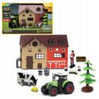 Madej, Farma, stodoła z traktorem i figurkami, 12 elementów