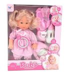Madej, siusiająca lalka bobas z akcesoriami, 35 cm
