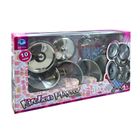 Madej, zestaw kuchenny, metalowe naczynia i akcesoria, 10 elementów