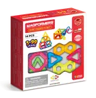 Magformers, Basic Plus, Challenger, klocki magnetyczne, 14 elementów