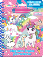 Magiczna kraina jednorożców. Moje Jednorożce. Wielkie wodne malowanie