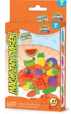 Magiczny Piasek, Owoce i warzywa, piasek kinetyczny z foremkami, 150 g