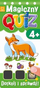Magiczny quiz. Dotknij i sprawdź. Od 4 lat. Część 1