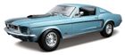 Maisto, Ford Mustang GT Cobra Jet 1968, pojazd, niebieski, 1:18