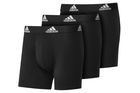 Majtki bokserki męskie, czarne, zestaw, 3 szt., Adidas