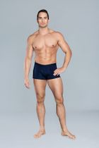Majtki bokserki męskie, granatowe, Ikar, Italian Fashion