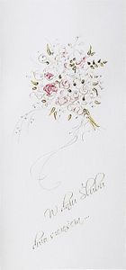 Mak, karnet, Ślub, Bukiet