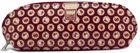 Make Notes, etui na okulary, Buttons three, bordowy