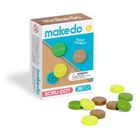 Makedo, Scru-Dot, ozdobne nakładki na śrubki, Wild Things, 36 elementów