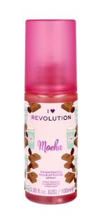 Makeup Revolution, Brightening Makeup Fixing, spray utrwalający makijaż, mocha, 100 ml
