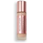 Makeup Revolution, Conceal and Define, podkład do twarzy, F7, 23 ml