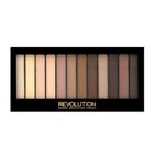 Makeup Revolution, Redemption Palette 12, cienie do powiek, Essential Mattes 2, 12 kolorów, 14 g