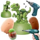 Maksik, dinozaur w jaju, figurka do skręcania