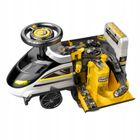 Maksik, jeździk interaktywny, policja, rozkładany tor samochodowy, czarny