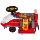 Maksik, jeździk interaktywny, straż pożarna, rozkładany tor samochodowy