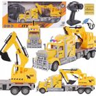 Maksik, koparka, pojazd budowlany zdalnie sterowany