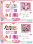 Maksik, lalka bobas, zestaw z akcesoriami do karmienia, 1 szt.