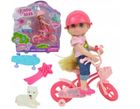 Maksik, lalka na rowerze