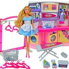 Maksik, lalka w niebieskiej sukience, pralnia