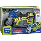 Maksik, motocykl policyjny, pojazd interaktywny, 1:16