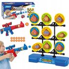 Maksik, pistolet na kulki piankowe z ruchomą tarczą