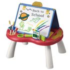 Maksik, stolik z tablicą do malowania 2w1