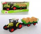 Maksik, traktor z naczepą