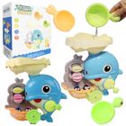 Maksik, wodospad z delfinkiem, zabawka do kąpieli, statek